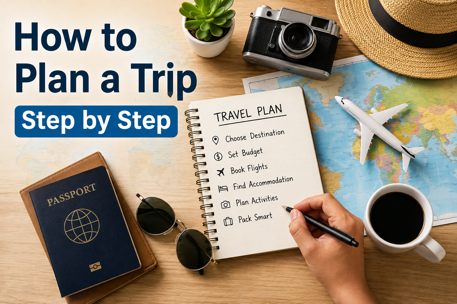 How to Plan a Trip Step by Step