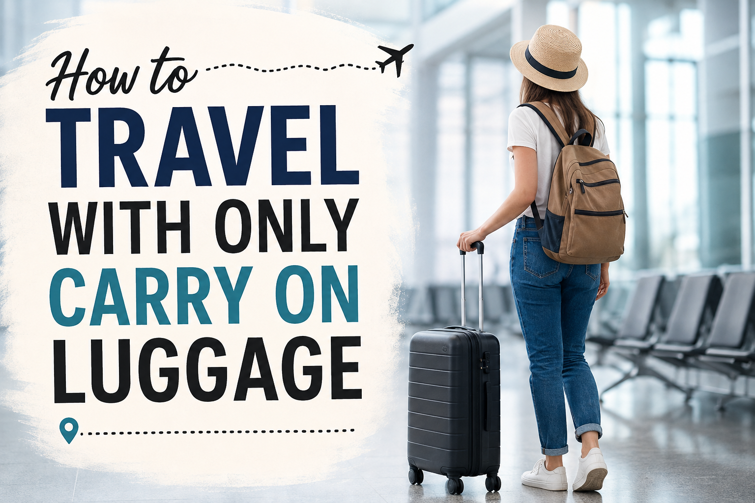 How to Travel With Only Carry On Luggage