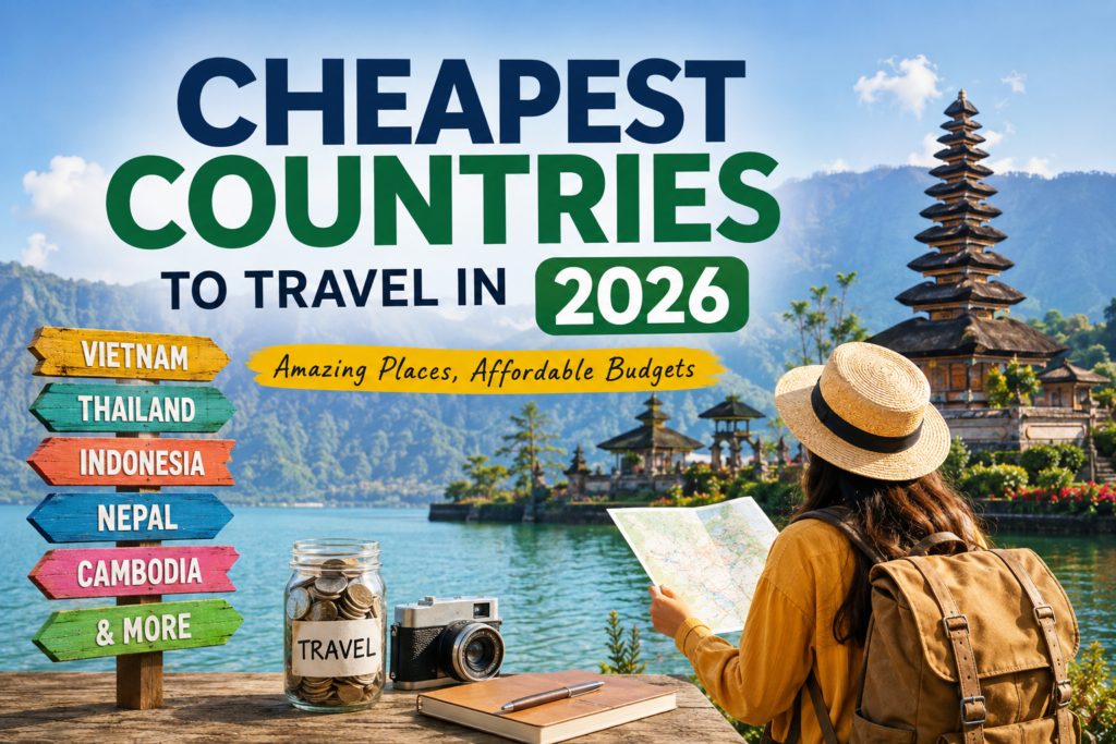Cheapest Countries to Travel in 2026