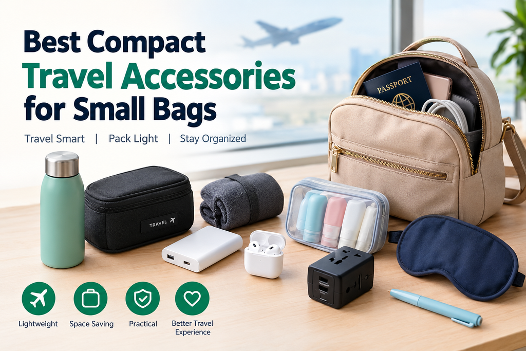 Best Compact Travel Accessories for Small Bags