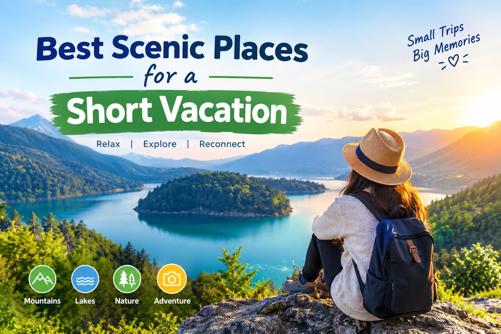 Best Scenic Places for a Short Vacation