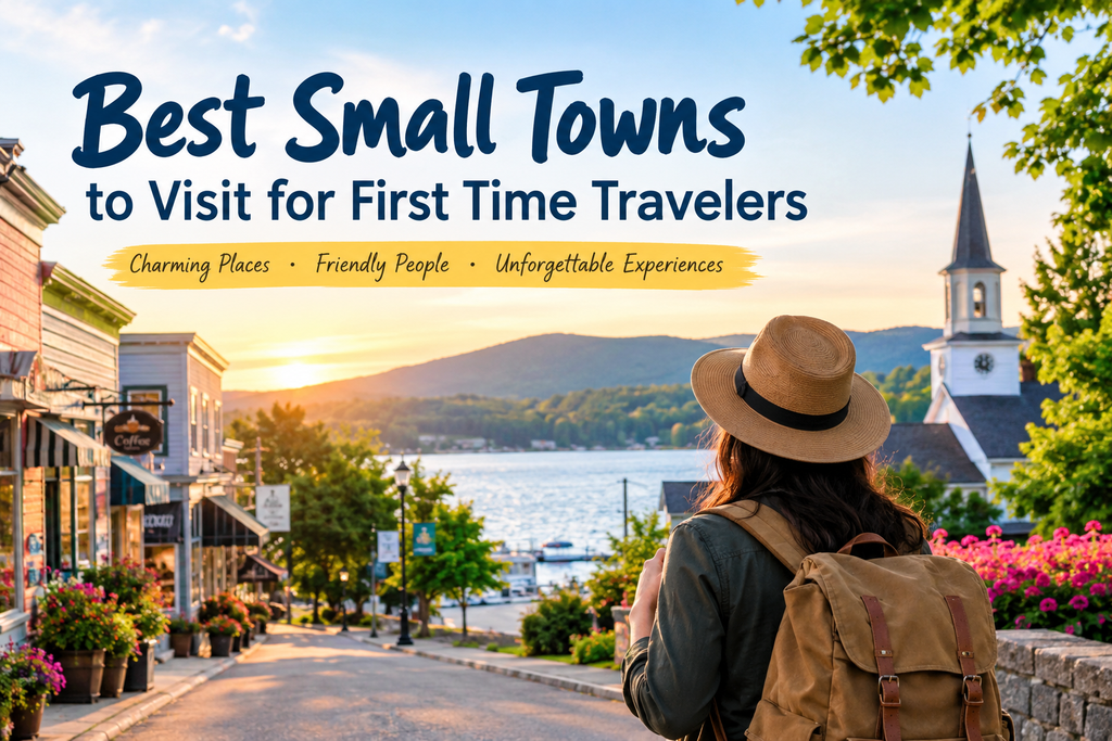 Best Small Towns to Visit for First Time Travelers