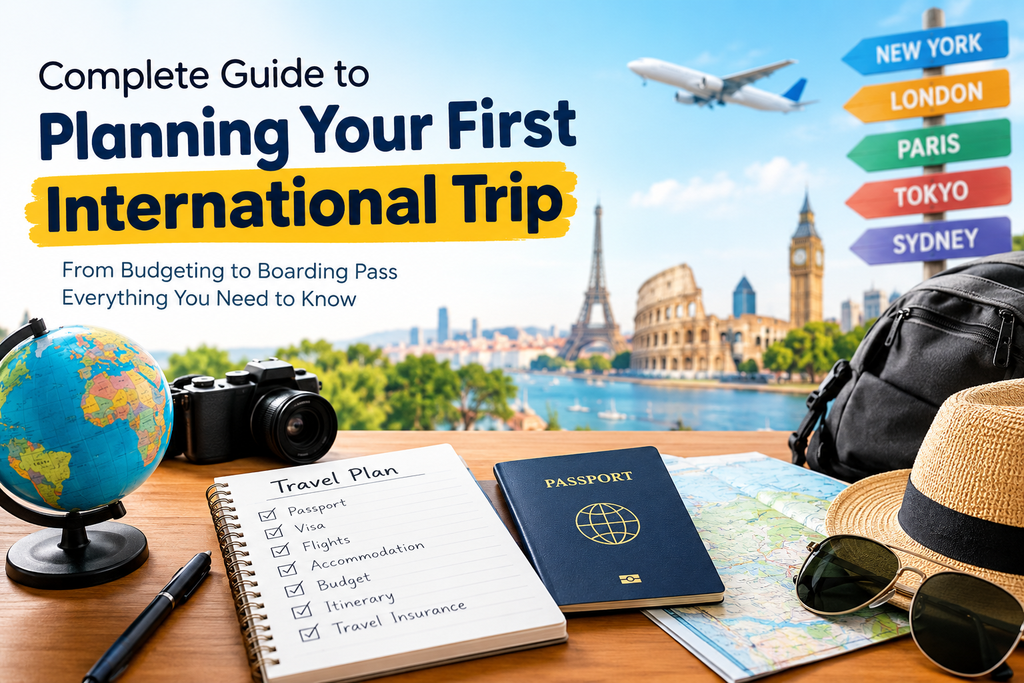 Complete Guide to Planning Your First International Trip