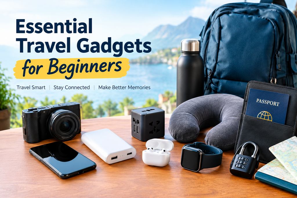 Essential Travel Gadgets for Beginners