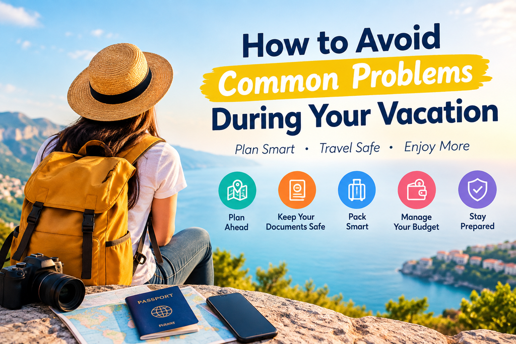 How to Avoid Common Problems During Your Vacation