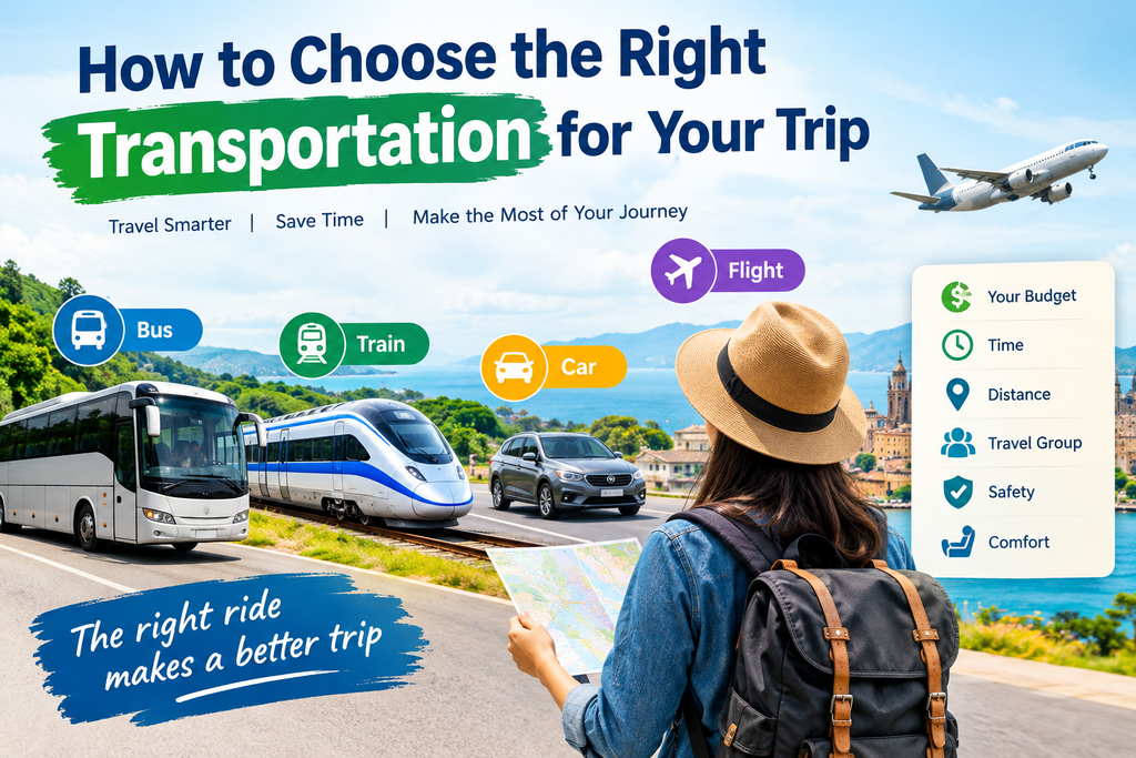 How to Choose the Right Transportation for Your Trip