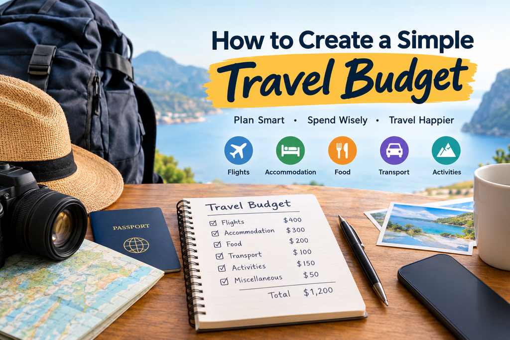 How to Create a Simple Travel Budget