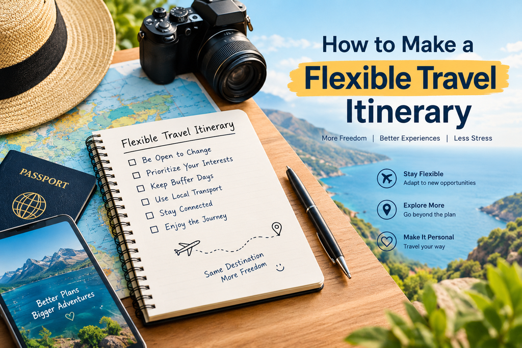 How to Make a Flexible Travel Itinerary