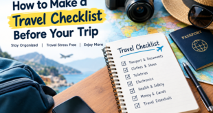 How to Make a Travel Checklist Before Your Trip