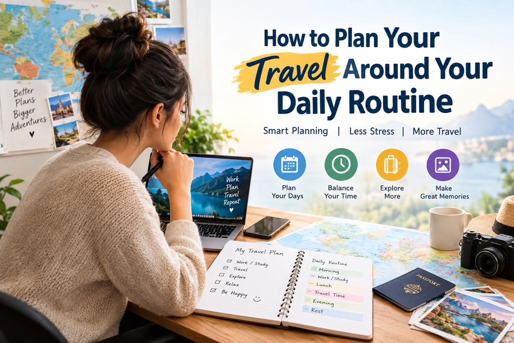 How to Plan Your Travel Around Your Daily Routine