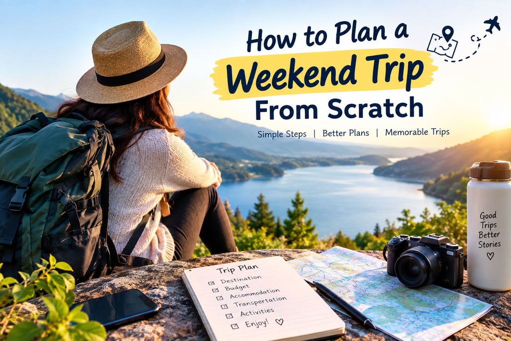 How to Plan a Weekend Trip From Scratch