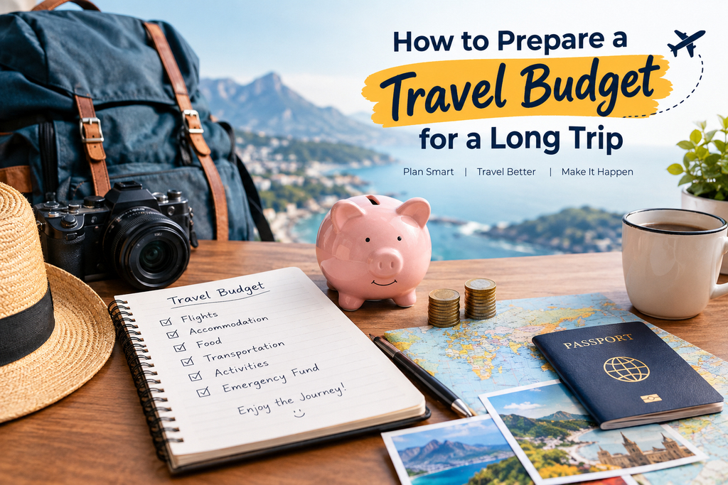 How to Prepare a Travel Budget for a Long Trip