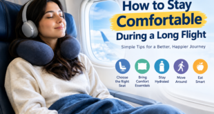 How to Stay Comfortable During a Long Flight